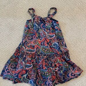 Ralph Lauren Paisley Print Kids Dress - Multicolor - size 5